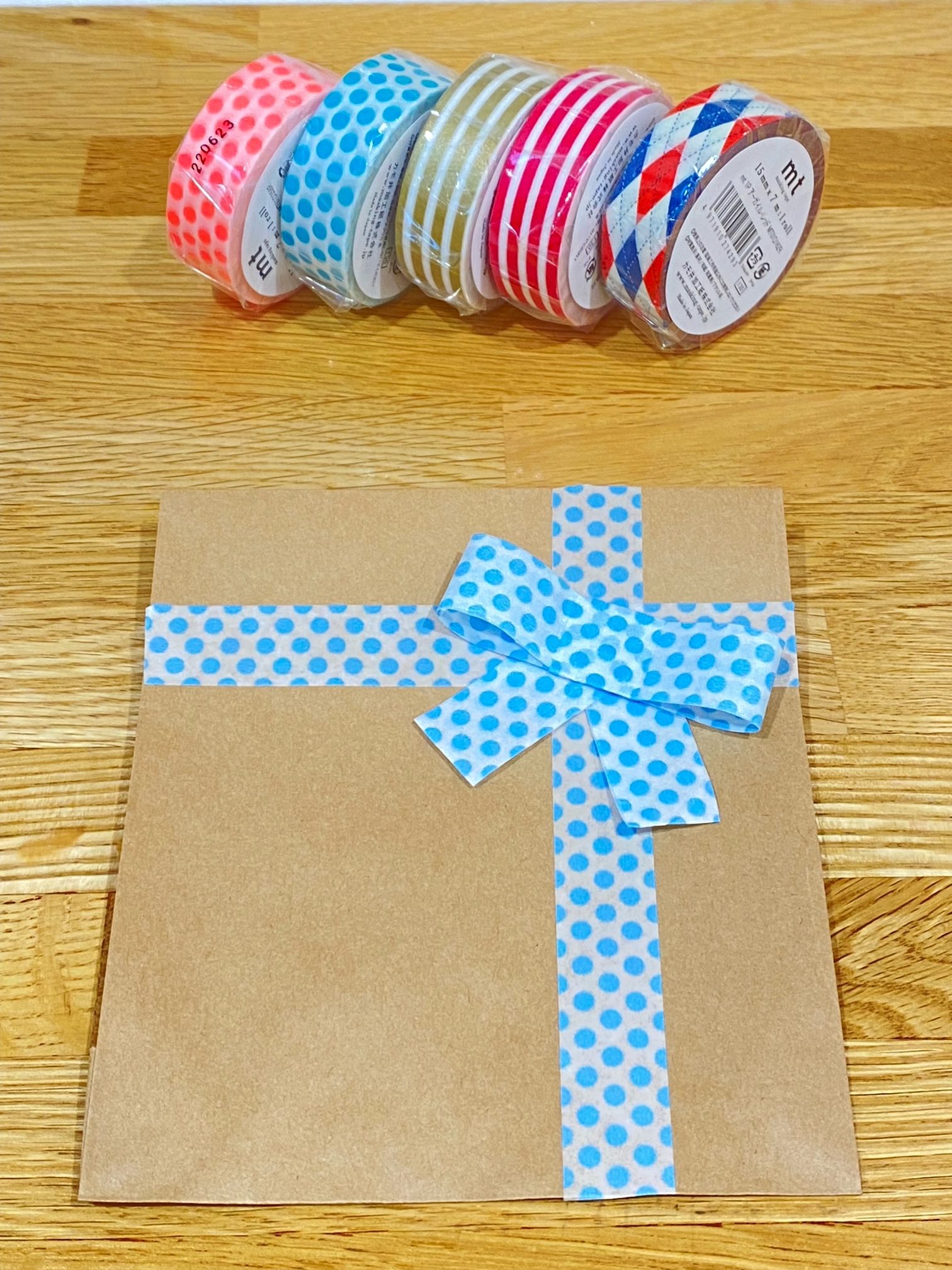 マスキングテープでリボン ヒライデホームメイドストア｜浜松｜静岡