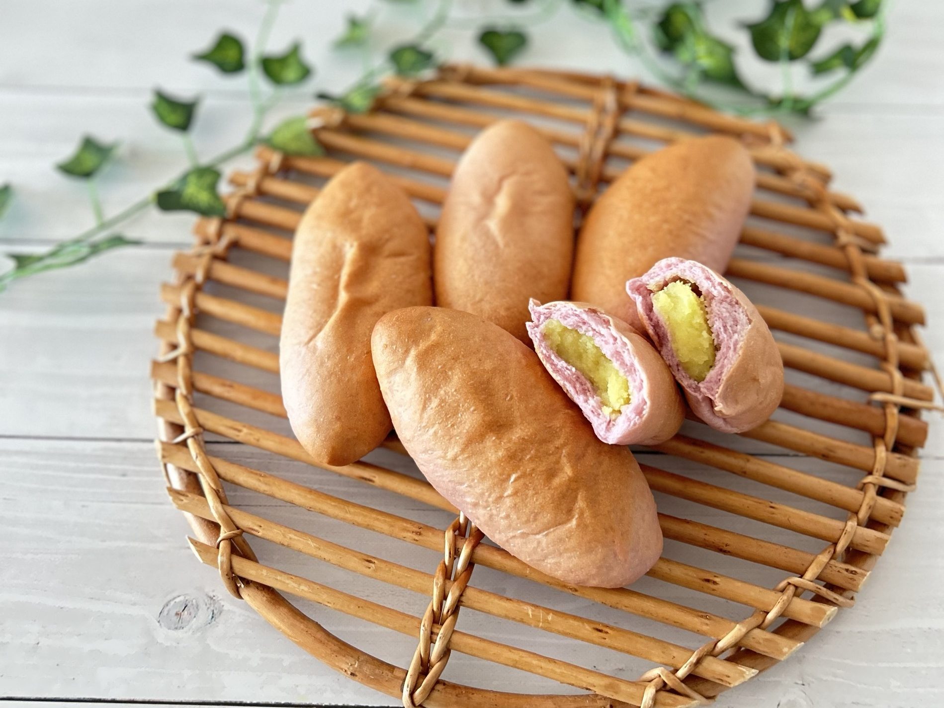 ＼レシピあり♪／本物そっくり焼き芋パン🍠